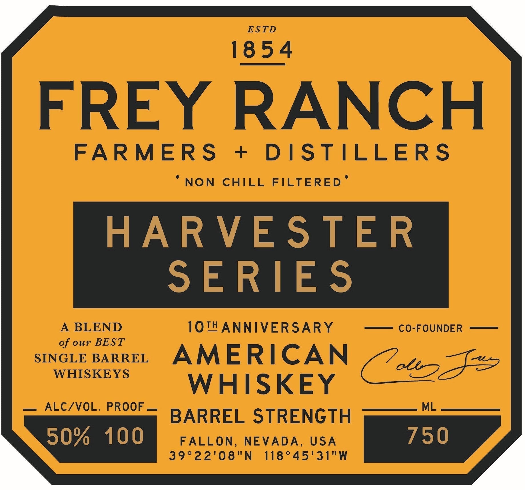 10th Anniversary Celebrations: Frey Ranch Harvester Series American Whiskey - BuyMyLiquor