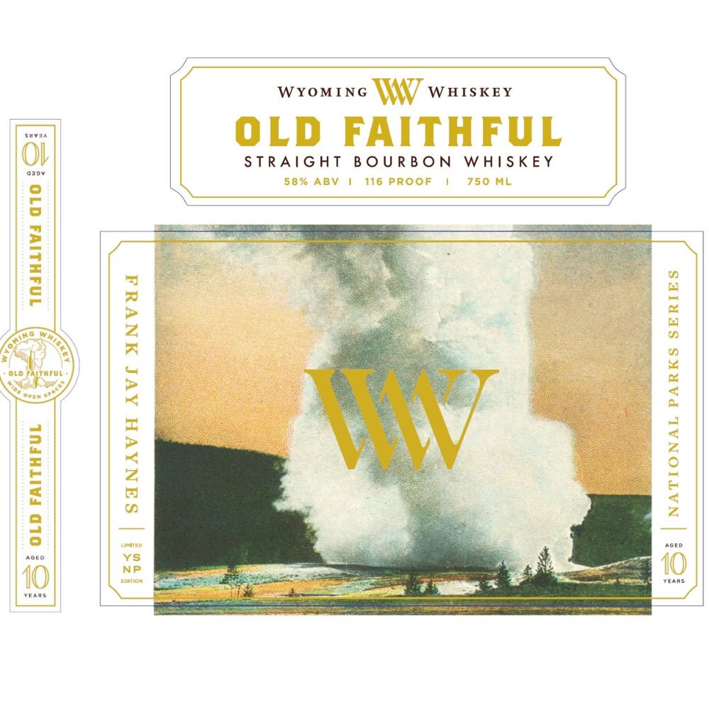 Capturing the Spirit of Yellowstone: Wyoming Whiskey Old Faithful 10 Year Old Bourbon - BuyMyLiquor