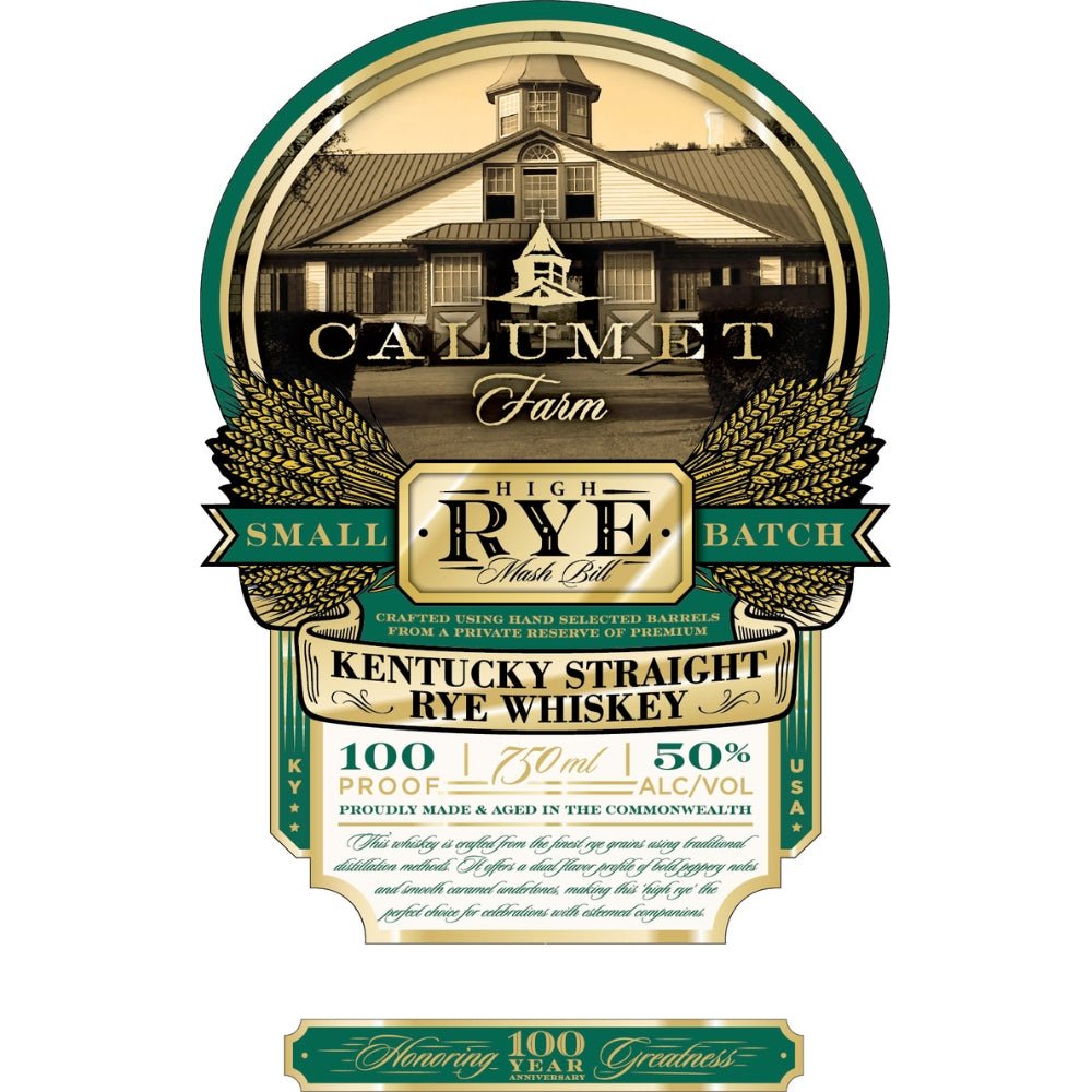 Celebrating 100 Years of Calumet Farm Rye: A Toast to Tradition - BuyMyLiquor