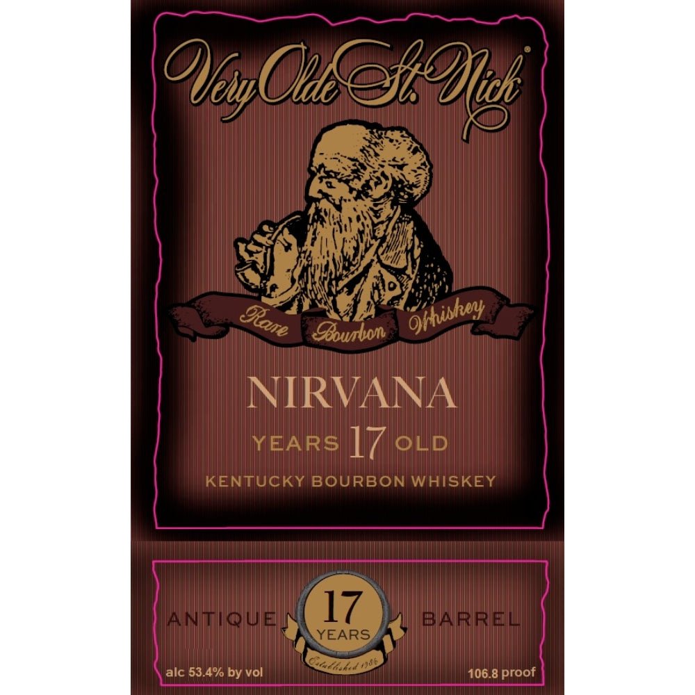 Discover True Bourbon Bliss: Very Olde St. Nick Nirvana 17 Year Old Bourbon - BuyMyLiquor