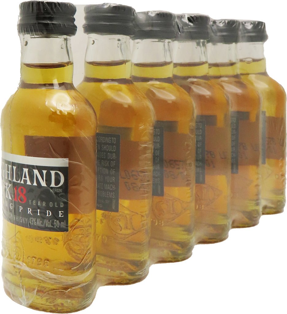 Explore the Elegance of Highland Park 18 Year Old Whisky with this Convenient 6-Pack - BuyMyLiquor