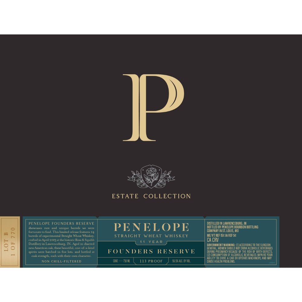 Exploring the Penelope Founders Reserve: A Limited Release Whiskey - BuyMyLiquor