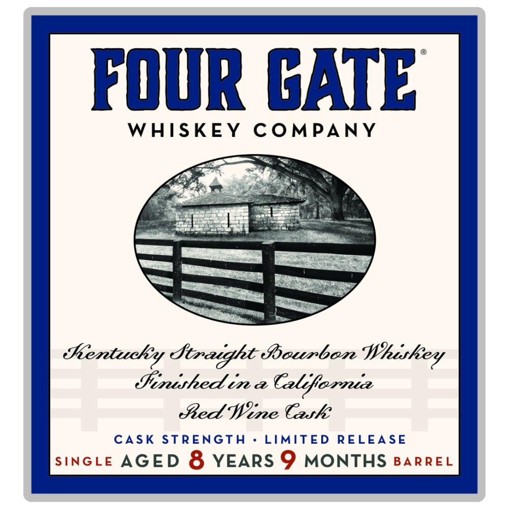 Exploring the Rich Flavors of Four Gate Bourbon Finished in California Red Wine Cask - BuyMyLiquor