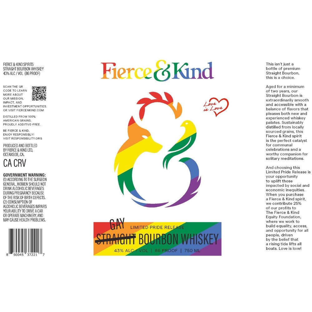 Fierce & Kind Limited Pride Release: Elevate Your Bourbon Experience - BuyMyLiquor