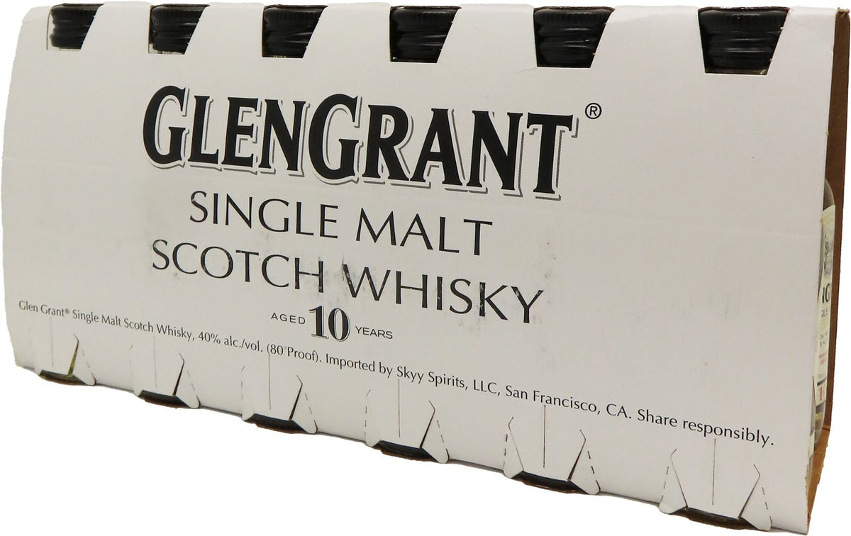 Introducing: Glen Grant 10 Year Old Single Malt Whisky 50ml 12pk - BuyMyLiquor