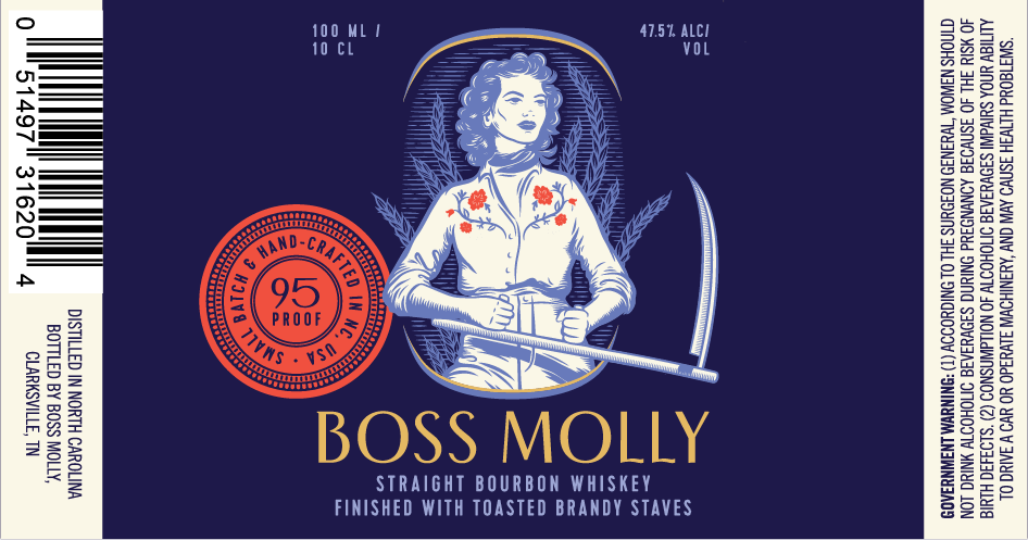 Introducing: The Bold Flavor of Boss Molly Straight Bourbon Whiskey - BuyMyLiquor