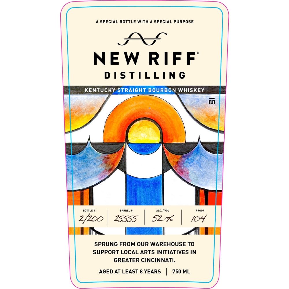 Limited Edition New Riff X ArtsWave Bourbon: A Collaboration of Craftsmanship - BuyMyLiquor