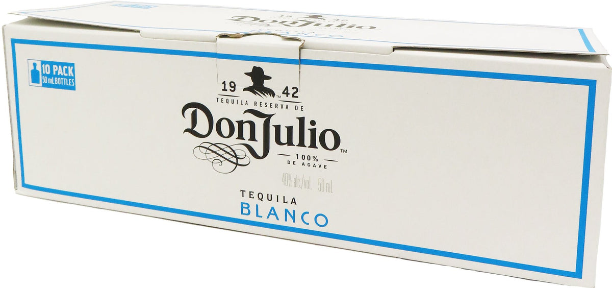 "Savor the Tradition with Don Julio Blanco 50ml 10pk" - BuyMyLiquor