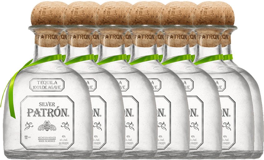 The Perfect Party Pack: Patron Tequila Silver 100ml 12pk - BuyMyLiquor