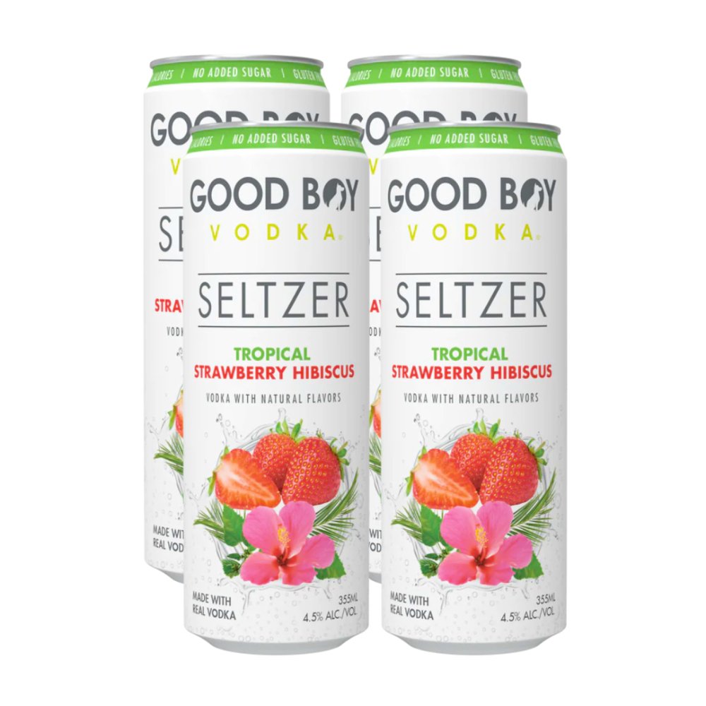 Tropical Refreshment: Good Boy Seltzer's Summer Watermelon 4pk - BuyMyLiquor