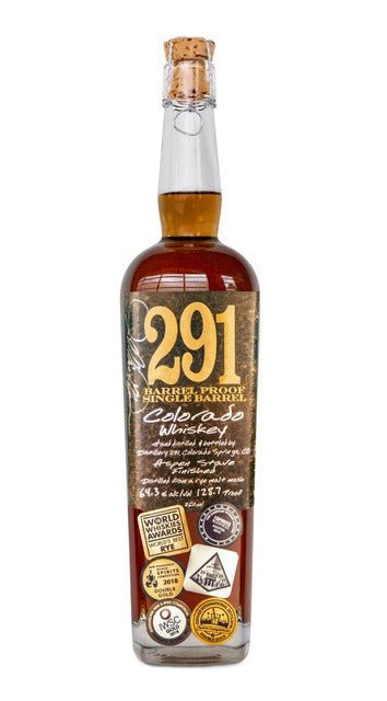 Unapologetically Bold: 291 Colorado Whiskey Barrel Proof Single Barrel - BuyMyLiquor
