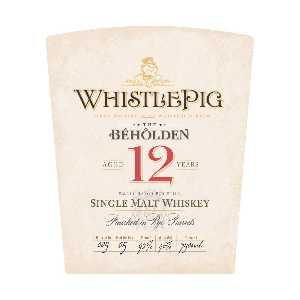 Unleashing the Flavor: Exploring WhistlePig's "The Beholden" Single Malt - BuyMyLiquor
