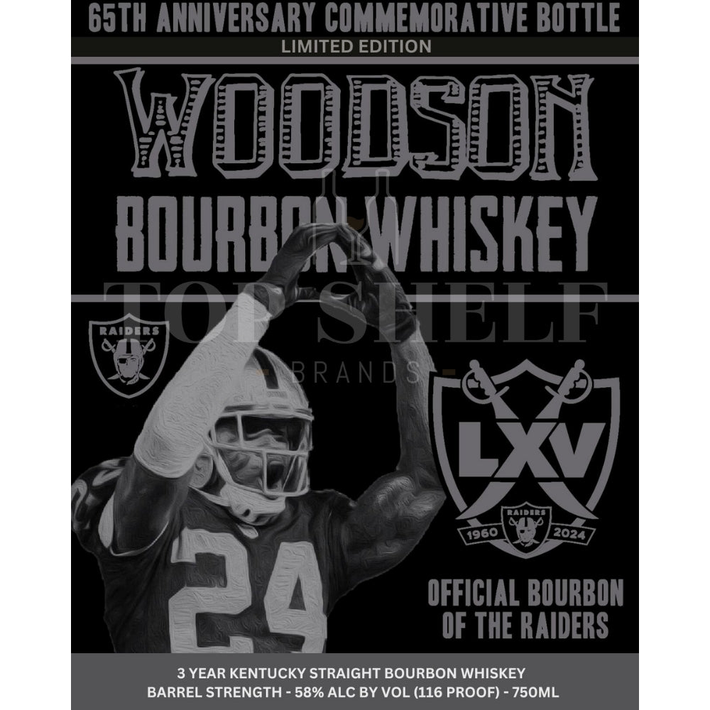 "Woodson Raiders 65th Anniversary Limited Edition 3 Year Old Bourbon" - BuyMyLiquor