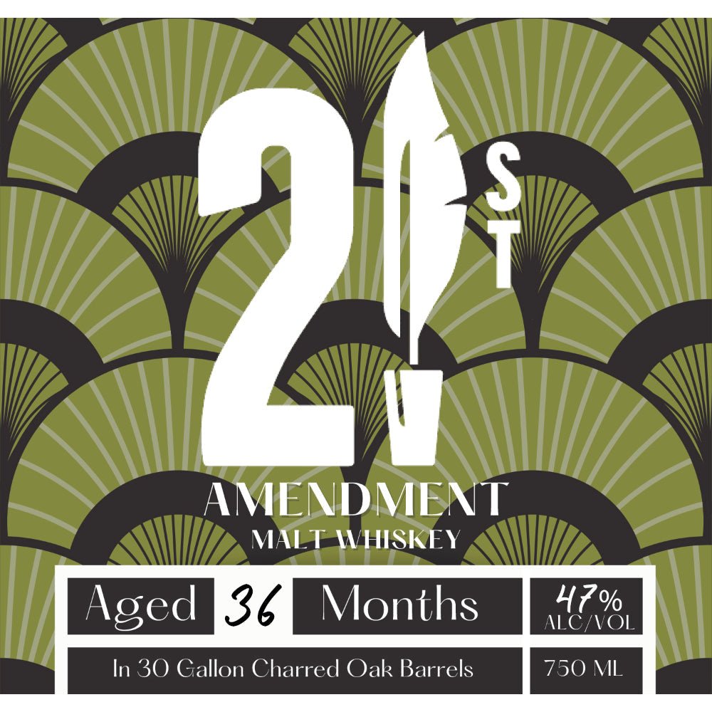21st Amendment Malt Whiskey - Main Street Liquor