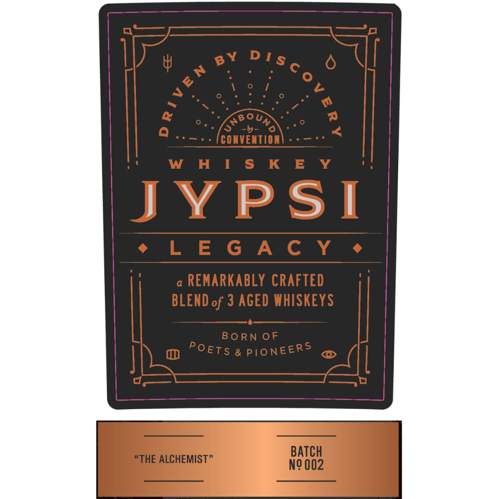 Whiskey JYPSI Batch 2 The Alchemist Whiskey JYPSI