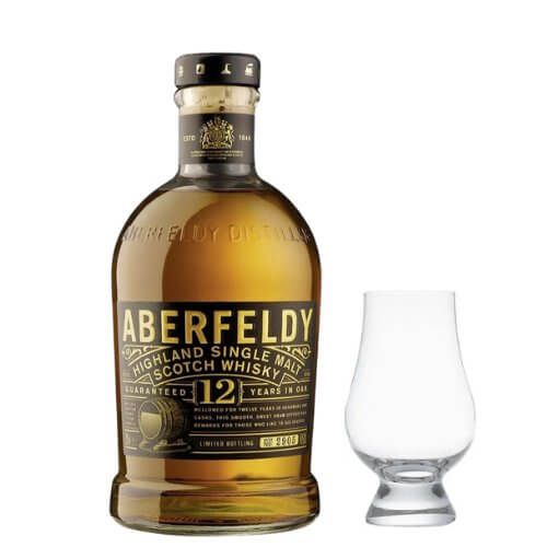 Aberfeldy 12 Year Old Highland Single Malt Scotch Whisky with