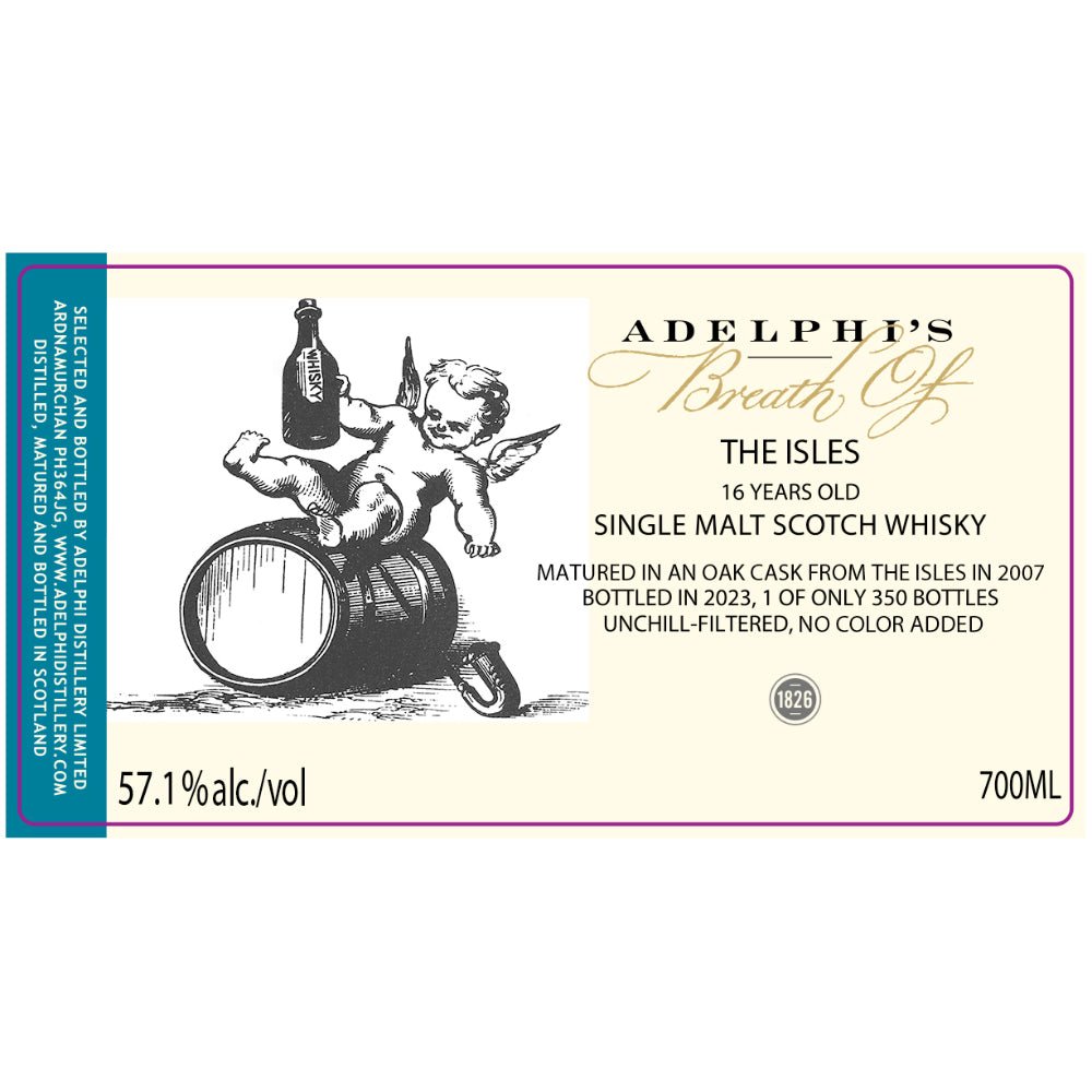 Adelphi’s Breath of the Isles 16 Year Old 2007 - Main Street Liquor