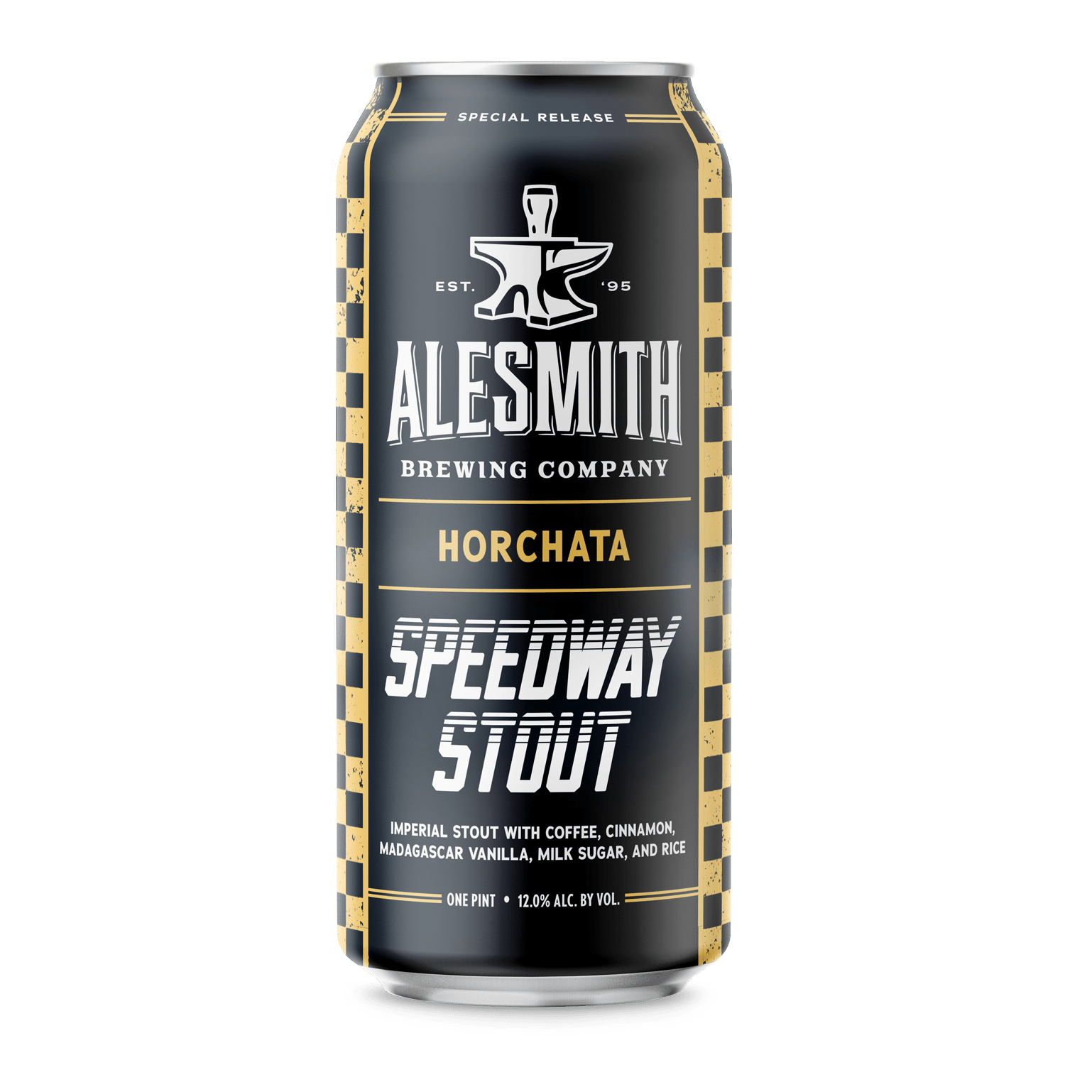 AleSmith Speedway Stout: Horchata Edition (12% ABV) 16oz Cans - Main Street Liquor