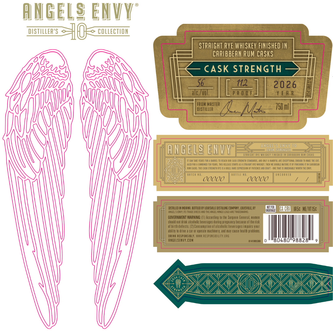 Angels Envy Rye Cask Strength Caribbean Rum Cask Finish 2026 - BuyMyLiquor