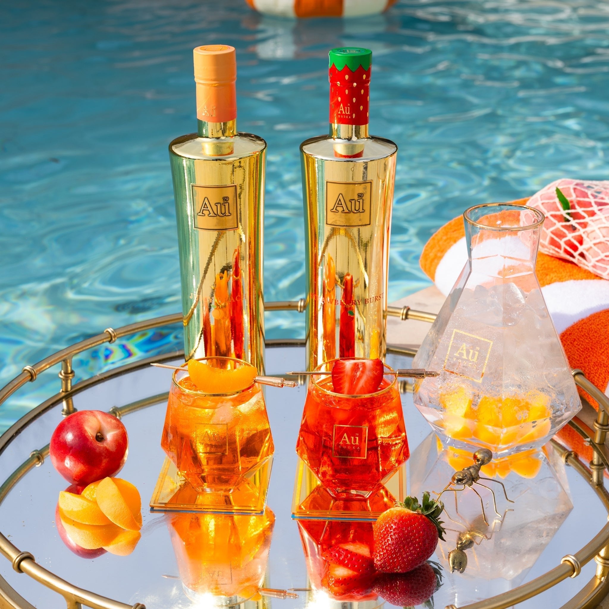 Au Vodka Juicy Peach 2 Bottle Combo - Main Street Liquor