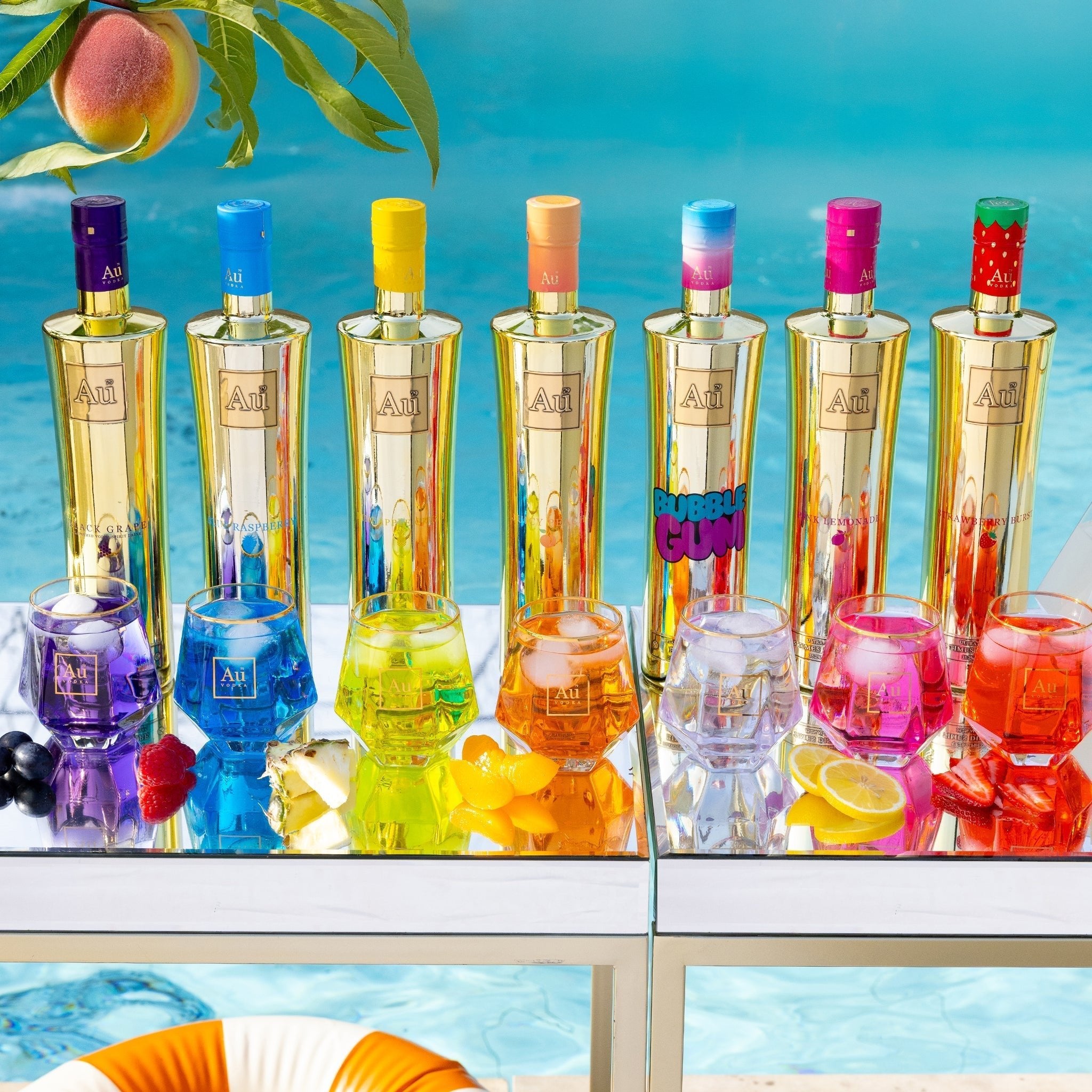 Au Vodka Juicy Peach Full Flavor Collection - BuyMyLiquor