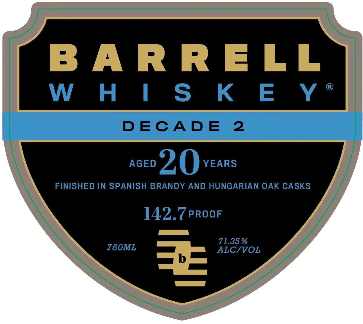 Barrell Whiskey Decade 2 20 Year Canadian Whiskey 750mL - Main Street Liquor