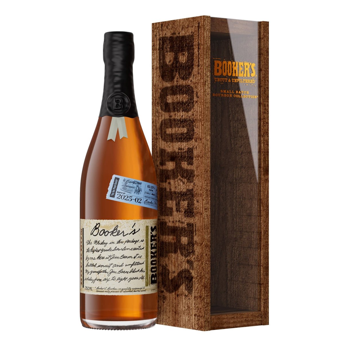 Booker's Kentucky Straight Bourbon Whiskey By the Pond Batch 2025-02 Booker's