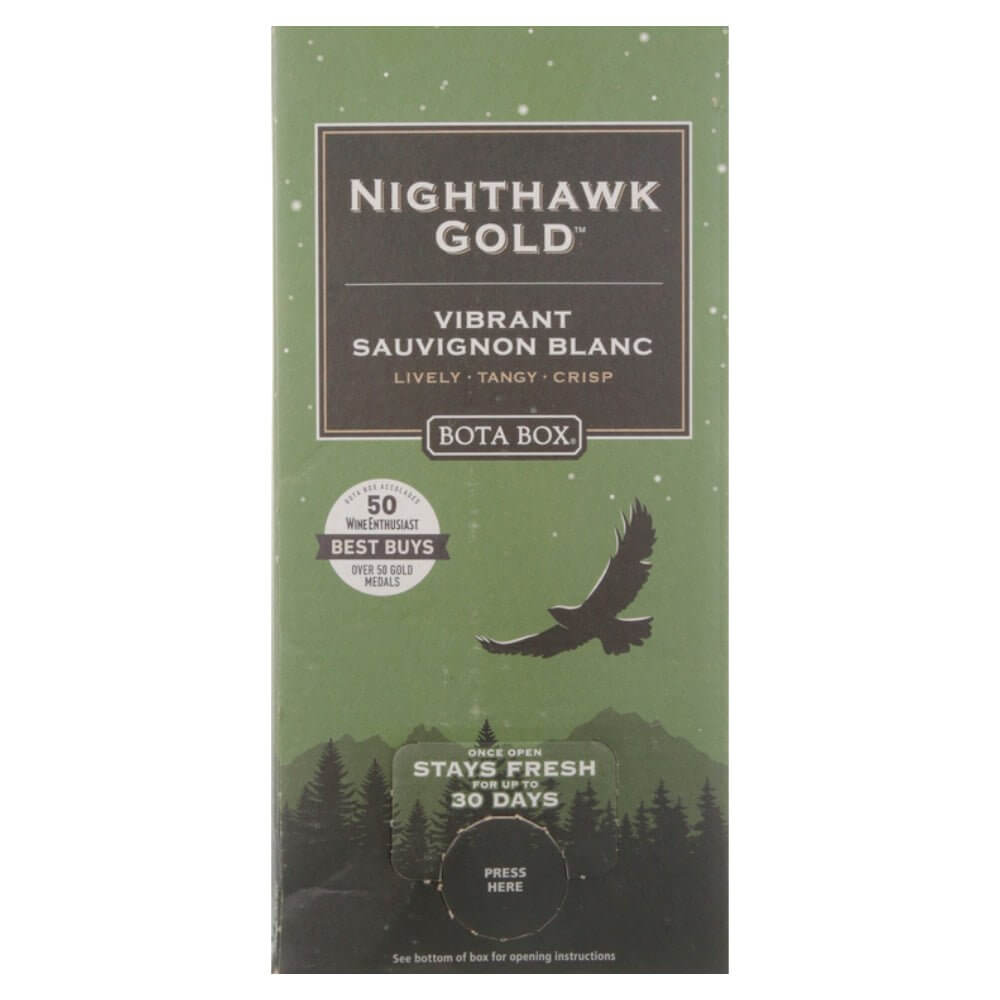 Bota Box Nighthawk Gold Vibrant Sauvignon Blanc - Main Street Liquor
