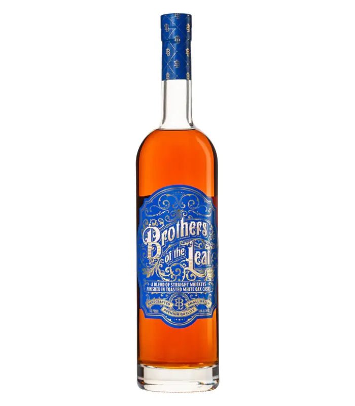 Brothers of the Leaf A Blend of Straight Whiskeys Finished in Toasted White Oak Casks 750mL Brothers of the Leaf