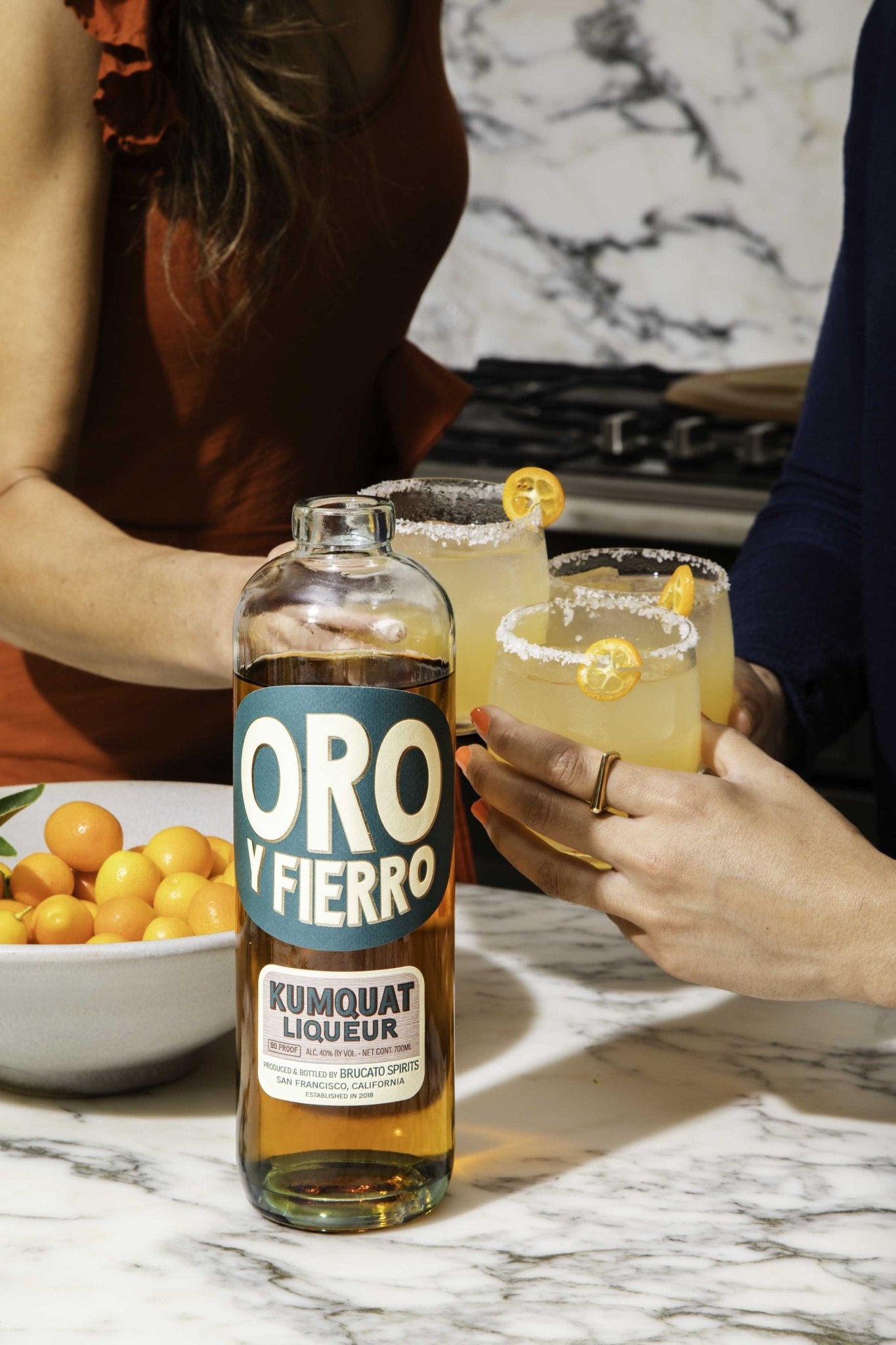 Brucato Amaro Oro y Fierro | Kumquat Liqueur - Main Street Liquor