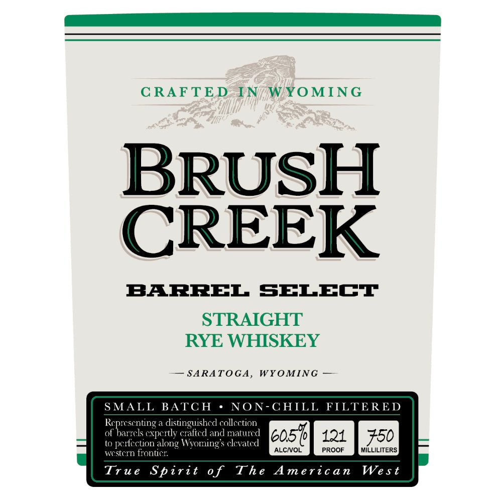 Brush Creek Barrel Select Rye - Main Street Liquor