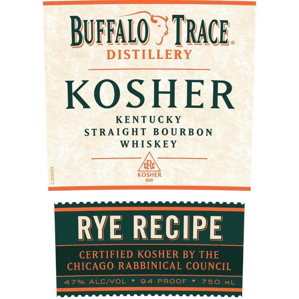 Buffalo Trace Kosher Rye Recipe Bourbon - Main Street Liquor