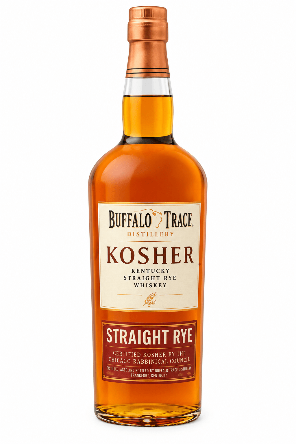 Buffalo Trace Kosher Straight Rye Whiskey - BuyMyLiquor