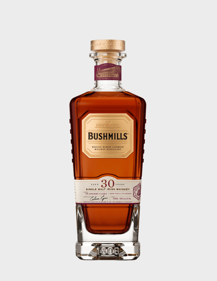 Bushmills 30 Year Old Single Malt Finished in PX Sherry Casks Bushmills