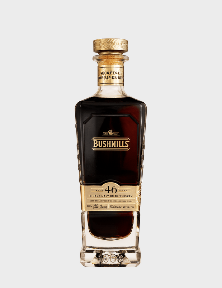 Bushmills 46 Year Single Malt Irish Whiskey Secrets of the River