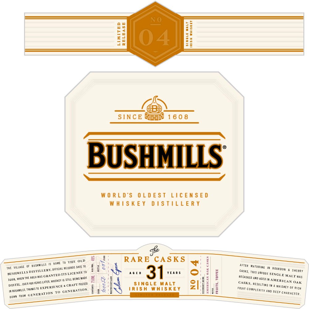 Bushmills The Rare Casks Limited Release No. 04 - Main Street Liquor