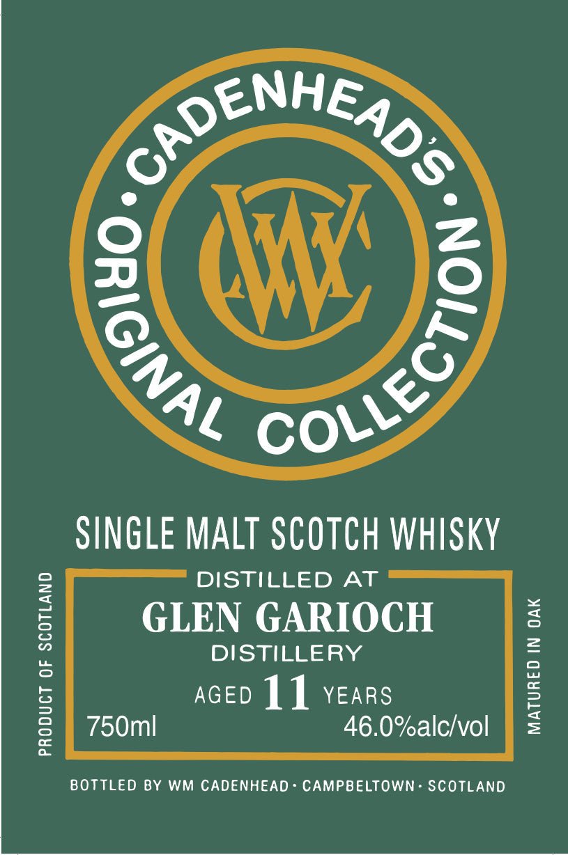 Cadenhead’s Glen Garioch 11 Year - Old Single Malt Scotch Whisky - Main Street Liquor