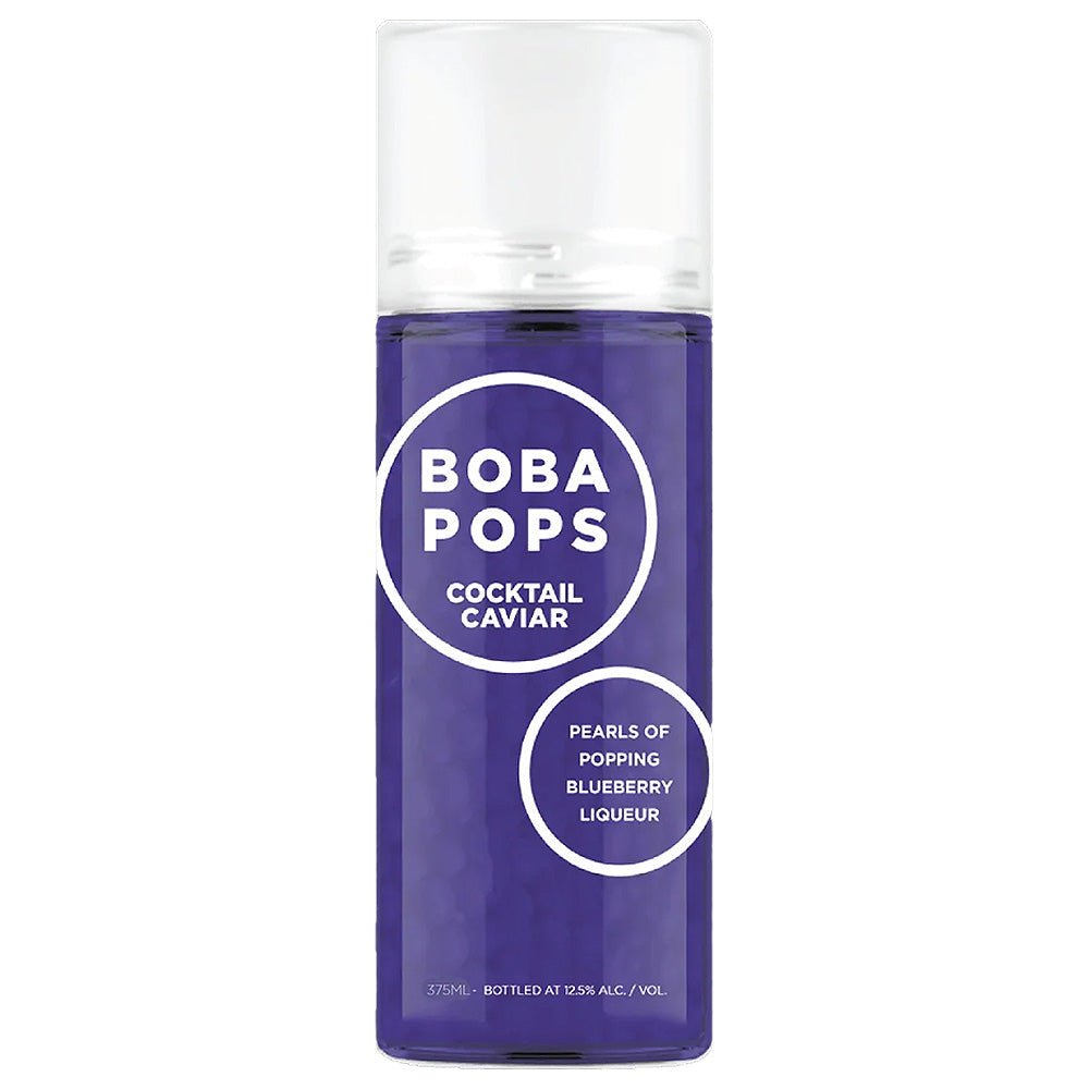 Cocktail Caviar Boba Pops Popping Blueberry Liqueur Pearls 375ml - Main Street Liquor
