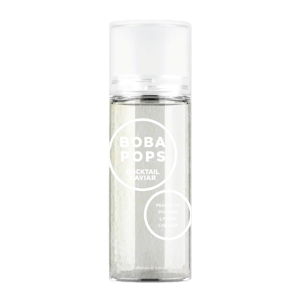 Cocktail Caviar Boba Pops Popping Lychee Liqueur Pearls 375ml Cocktail Caviar
