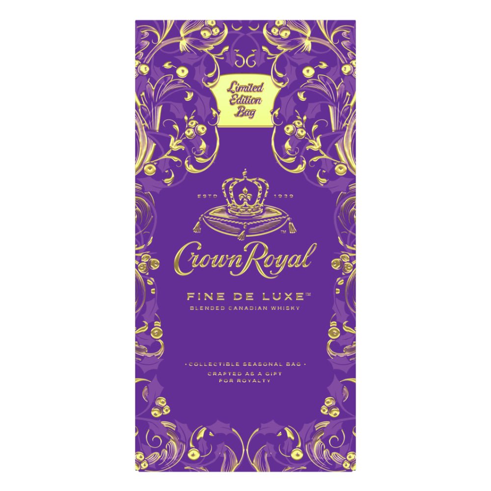 Crown Royal Fine De Luxe Limited Edition Holiday Bag - Main Street Liquor