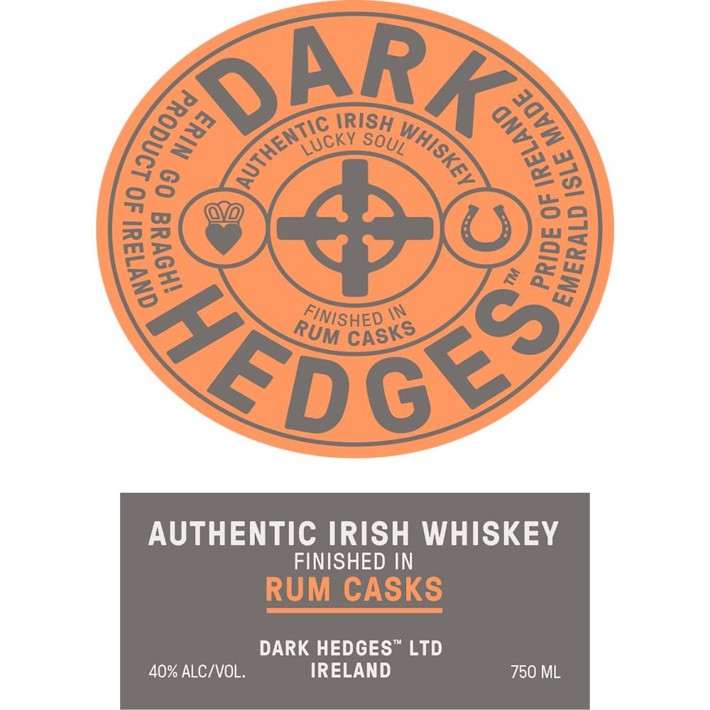 Dark Hedges Irish Whiskey Finished in Rum Casks - Main Street Liquor