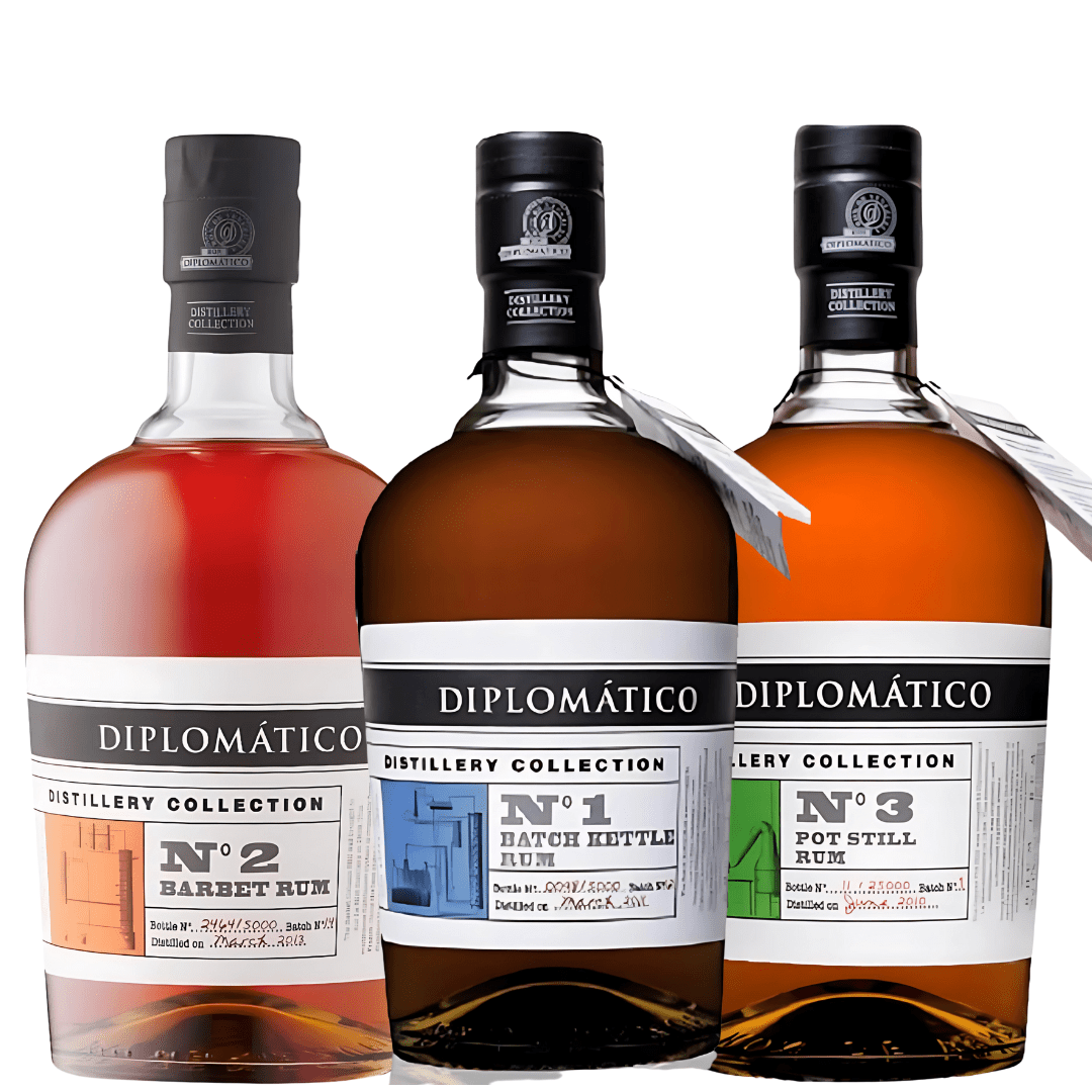 Diplomatico Distillery Collection Bundle – No.1, No.2 & No.3 Diplomatico Rum