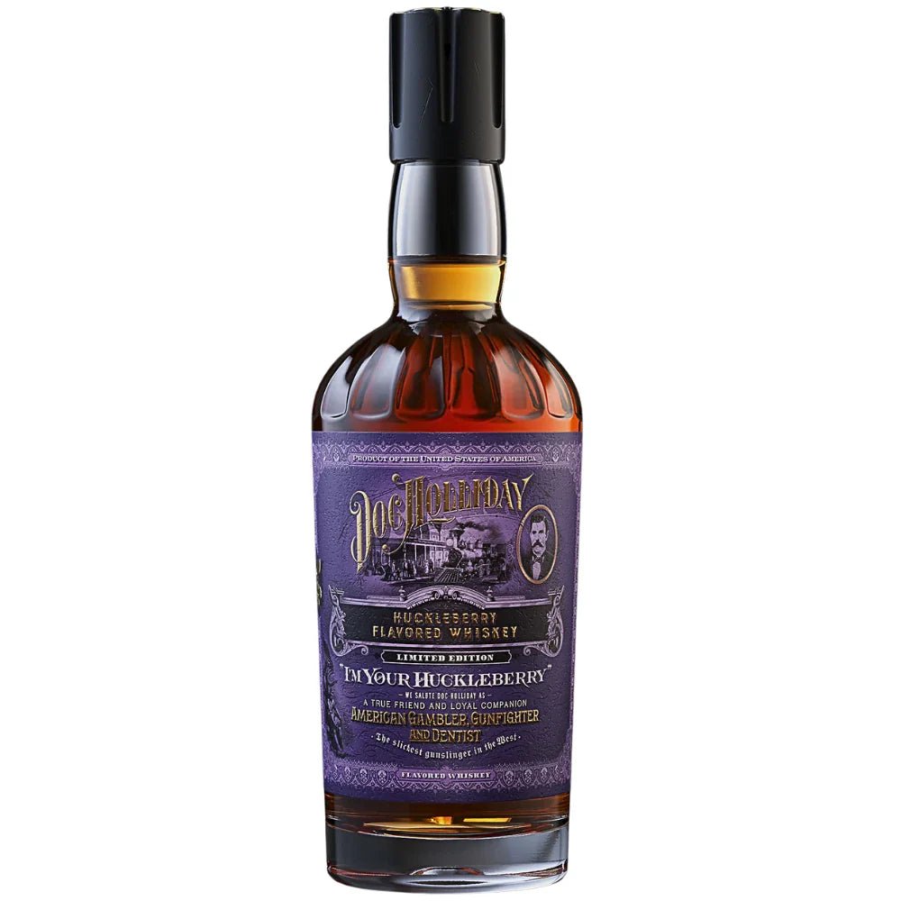 Doc Holliday Huckleberry Flavored Whiskey “I’m Your Huckleberry” Limited Edition - BuyMyLiquor
