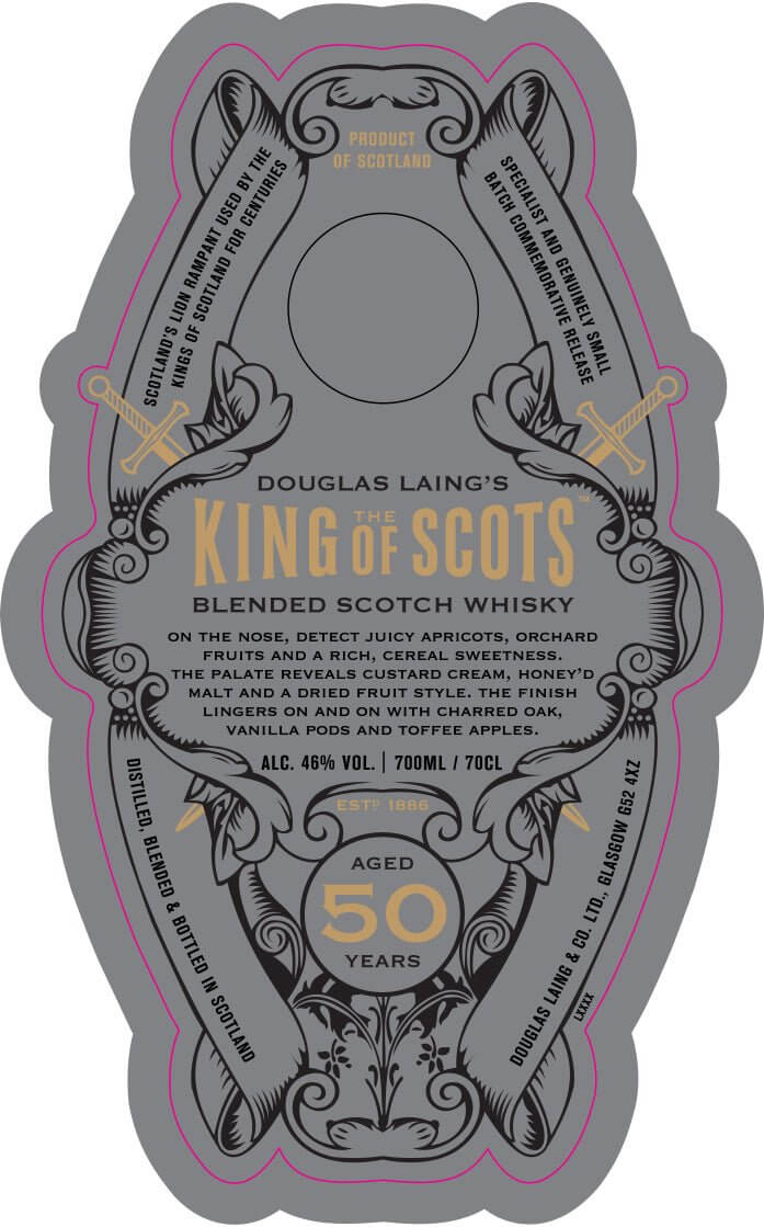 Douglas Laing's King of the Scots Blended Scotch 50 Year Old - Main Street Liquor