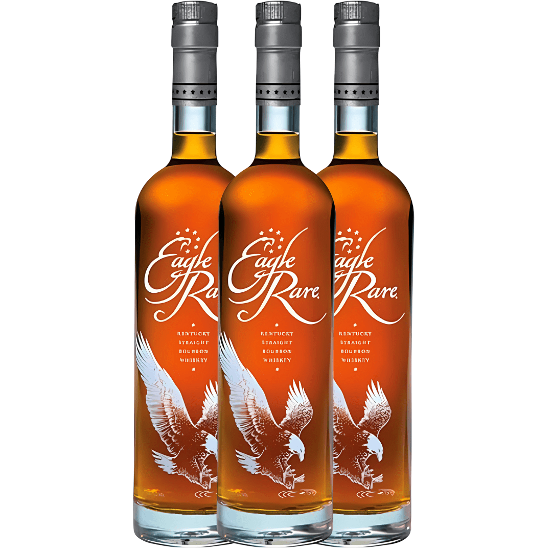 Eagle Rare Bourbon 3 Pack Bundle 700ml Bottles Eagle Rare