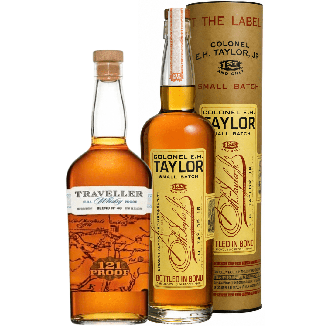 E.H. Taylor Small Batch x Traveller Full Proof Whiskey Bundle - BuyMyLiquor