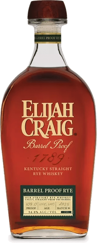 Elijah Craig Barrel Proof Rye Batch A925 - Main Street Liquor