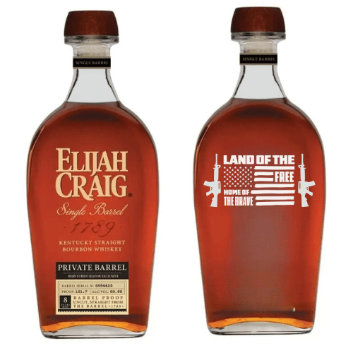 Elijah Craig Private Pick Land Of The Free Edition Bourbon - Main Street Liquor