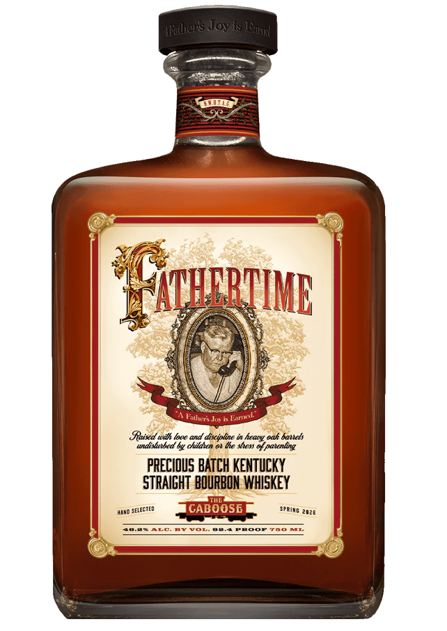 Fathertime Bourbon The Caboose White Label Kentucky Straight Bourbon Whiskey - BuyMyLiquor