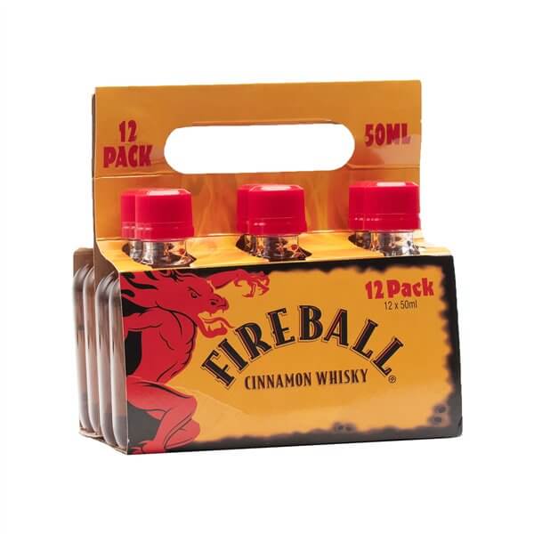 Fireball Cooler 12pk 50ML - BuyMyLiquor